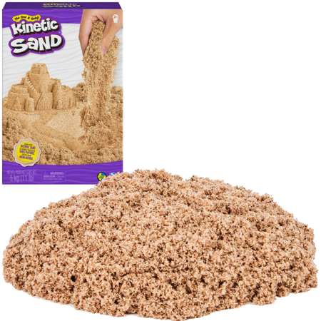 Brauner kinetischer Sand Kinetic Sand 5kg Brauner Strand natürliche Farbe Spin Master