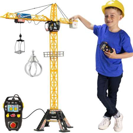 Dickie Construction Großer lenkbarer Kran 120 cm Mega Crane