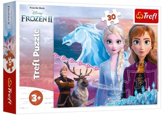 Disney Die Eiskönigin II Puzzle 30 Teile Courage der Schwestern