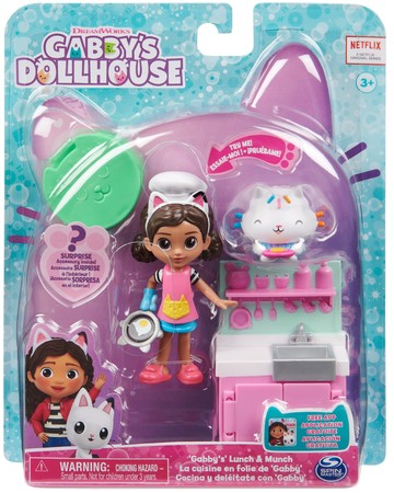 Gabby's Dollhouse Kit Küchenfiguren und Zubehör