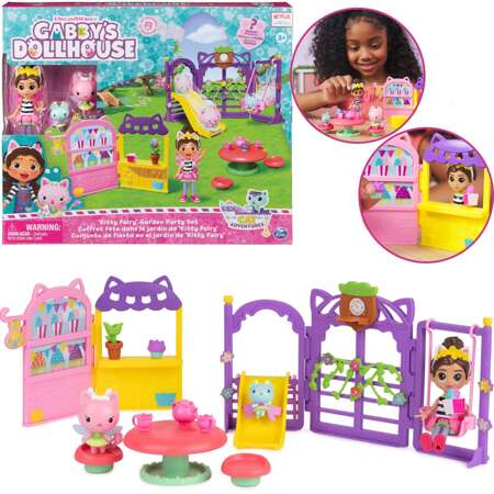 Gabby's Dollhouse Magic Garden Figurenset + Zubehör 18 Elemente