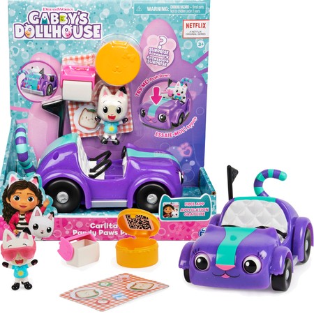 Gabby's Dollhouse Pandas Picnic Car + Zubehör Gabby's Dollhouse Pando Paws Carlita Spin Master