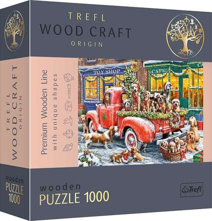 Holzbastelpuzzle 1000 Teile Helfer des Weihnachtsmanns