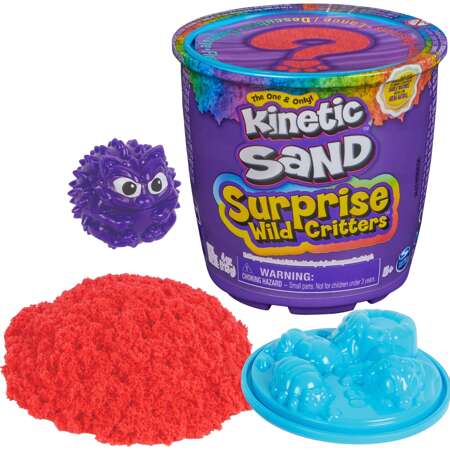 Kinetic Sand Surprise Wild Critters - Überraschungsset - Sand, Form, Figur