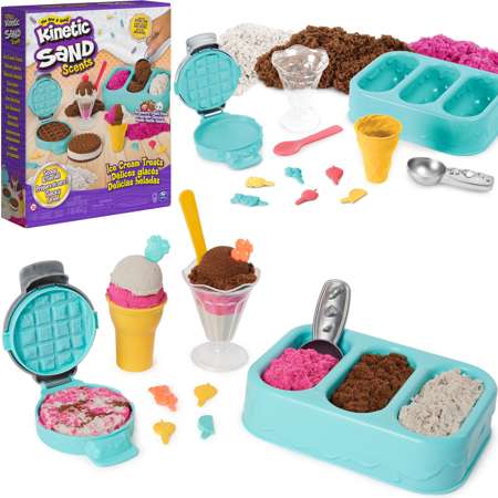 Kinetic Sand kinetischer duftend Eiscreme Leckereien 3 Düfte Spin Master