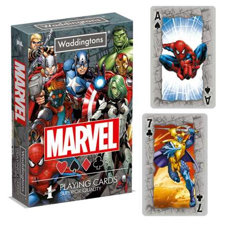 Marvel Universe Spielkarten 55-Karten Deck Waddingtons Winning Moves