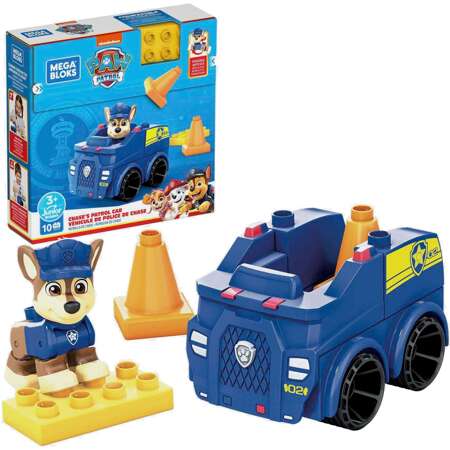 Mega Bloks Paw Patrol Chase Set in einem Fahrzeug