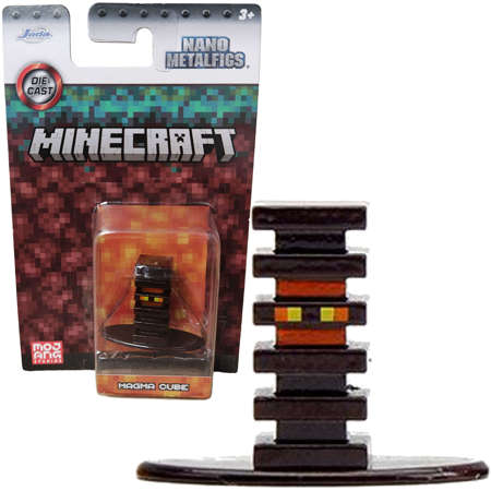 Minecraft Metall Sammelfigur Jumping Magma Cube Nano Metalfigs 4 cm Jada