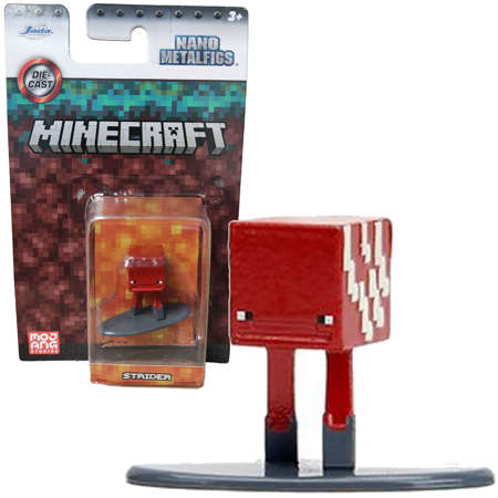 Minecraft Metall Sammelfigur Strider Nano Metalfigs 4 cm Jada