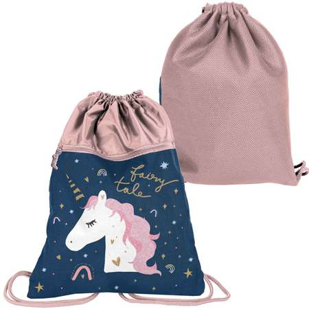 Paso Backpack Premium Schulranzen für Schuhe Schuhe Hausschuhe Unicorn