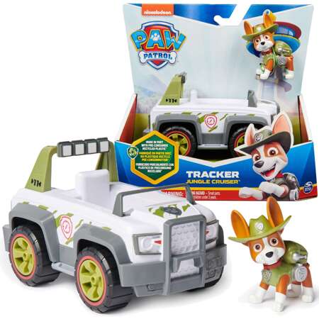 Paw Patrol 2-in-1 Tracker eco Fahrzeug mit Figur