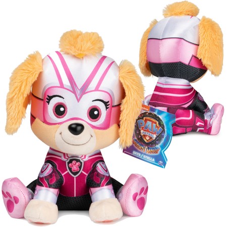 Paw Patrol The Mighty Kinofilm Big Kinofilm Skye Plüsch Plüschhund 23cm