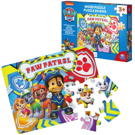 Paw Patrol holzpuzzle 24 Teile