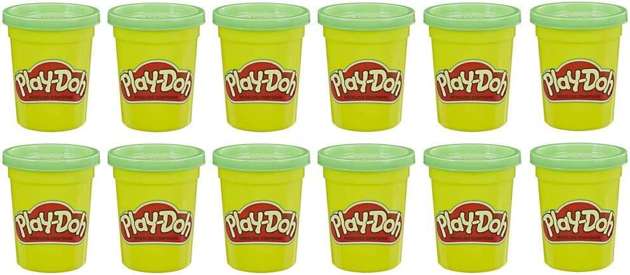 Play-Doh Ciastolina Set grün 12er-Pack