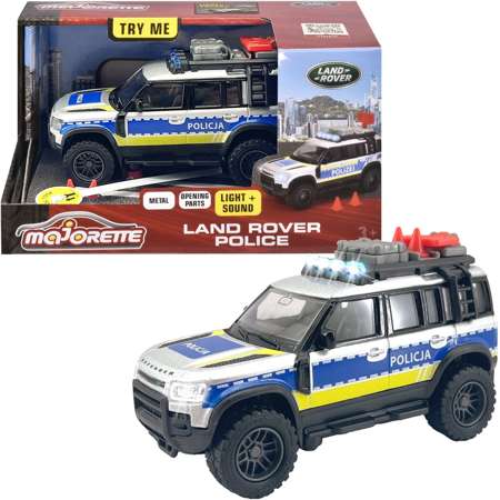Polizeifahrzeug Land Rover Licht/Ton