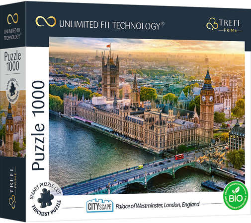 Puzzle 1000 Palace of Westminster, London, England Unlimited Fit Technology