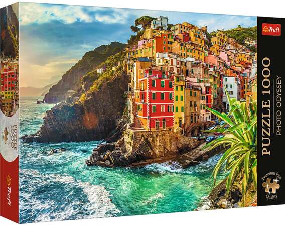 Puzzle 1000 Riomaggiore Stadt Trefl