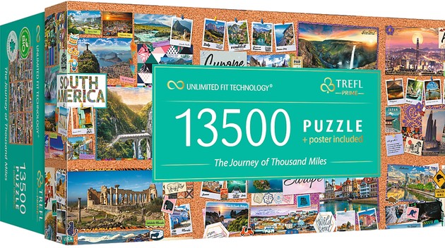 Puzzle 13500 Die Reise der Tausend Meilen UFT Trefl