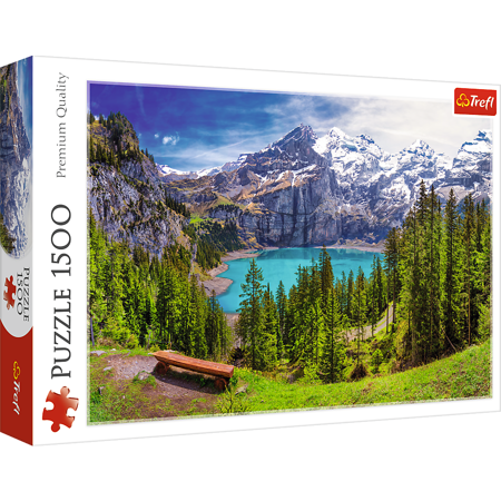 Puzzle 1500 Oeschinensee Alpen