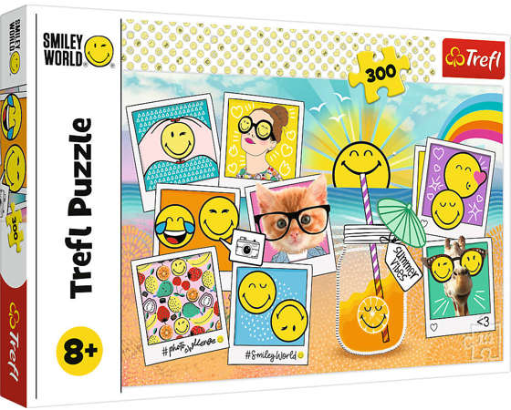 Puzzle 300 Teile Smiley im Urlaub