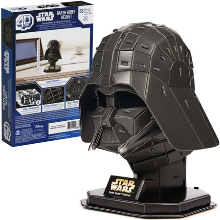 Puzzle 4D Build Star Wars Star Wars Darth Vader Helm 3D Modell Figur zum Zusammenbauen