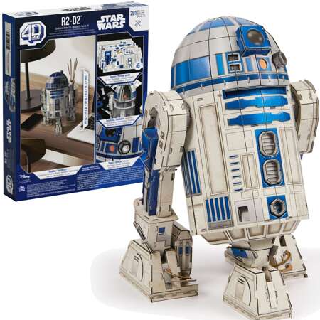 Puzzle 4D Build Star Wars Star Wars R2-D2 Modell 3D Figur zum Zusammenbauen