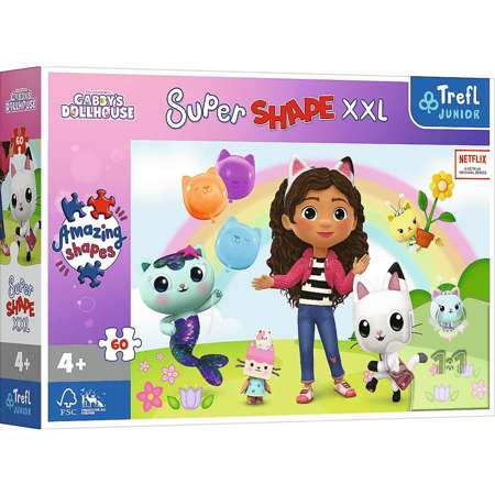 Puzzle 60 Teile Super Shape XXL Freunde von Gabby