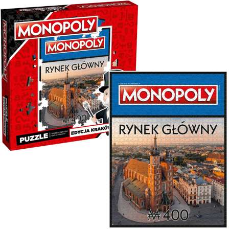 Puzzle Monopoly Krakau Hauptmarktplatz 1000 Elemente Winning Moves