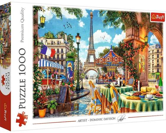 Puzzle Pariser Morgen, 1000 Elemente, Trefl 10622