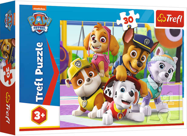 Puzzle Paw Patrol Immer pünktlich 30 Teile