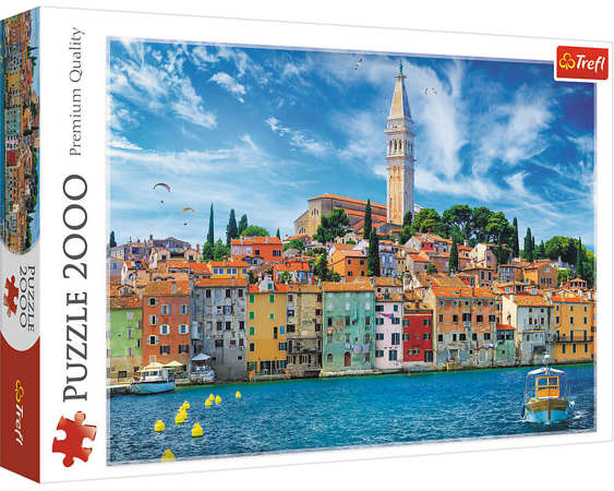 Puzzle Rovinj Kroatien Trefl 2000 Elemente