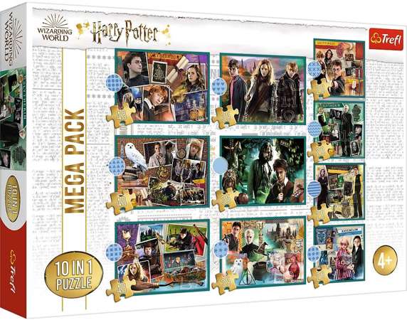 Puzzle Set 10in1 In der Welt von Harry Potter 329 Teile