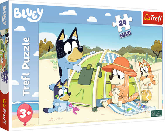 Puzzle Trefl Ein toller Tag Bluey 24 Teile Maxi 3+