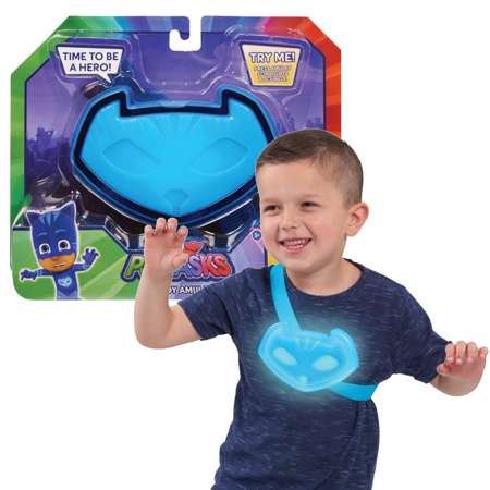 Pyjamahelden Connor Blue Strap Amulet Light + Sound 3+ PjMasks Just Play