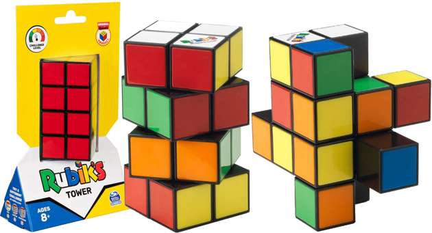 Rubik's cube original Rubik's Turm Turm-Puzzle 2x4