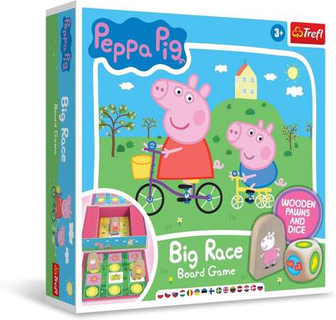 Soziales Spiel Peppa Wutz Großes Rennen