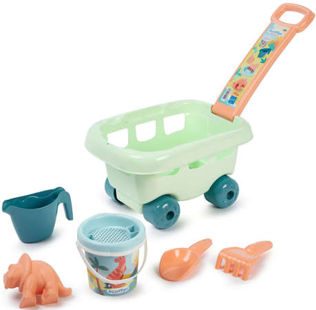 Spielzeugset Trolley mit Sand- und Wasserzubehör