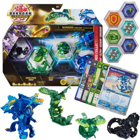 Spin Master Bakugan Legends Auxillataur Set 5 Figuren, BakuCores, Karten