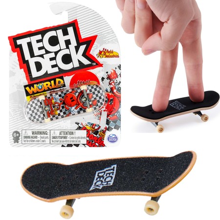 Tech Deck Griffbrett World Industries+ Aufkleber