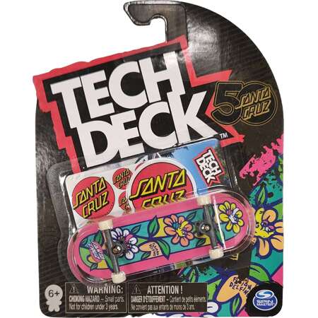 Tech Deck Santa Cruz fingerboard skateboard von Fabiana Delfino + Aufkleber