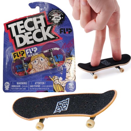 Tech Deck fingerboard skateboard Flip Tom Penny + Aufkleber