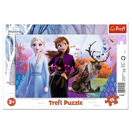 Trefl Frame Rätsel 15 Frozen II