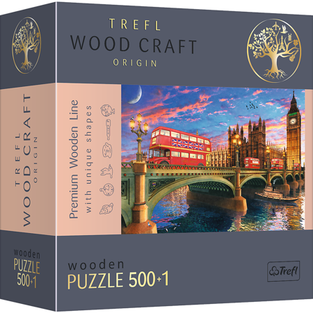 Trefl Holzpuzzle Big Ben London 500 Elemente