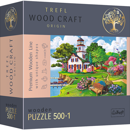 Trefl Holzpuzzle Sommerhafen 500 Elemente