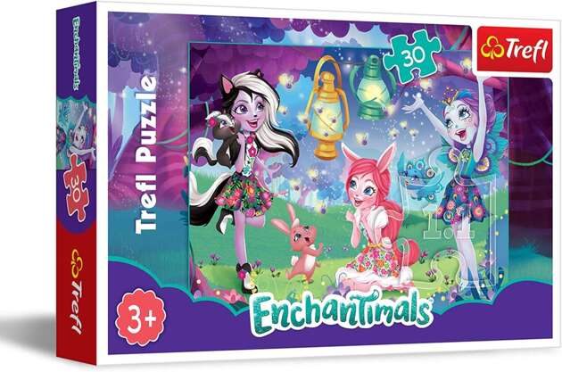 Trefl Puzzle 30 el. Die magische Welt der Enchantimals