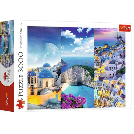 Trefl Puzzle 3000 Griechische Ferien