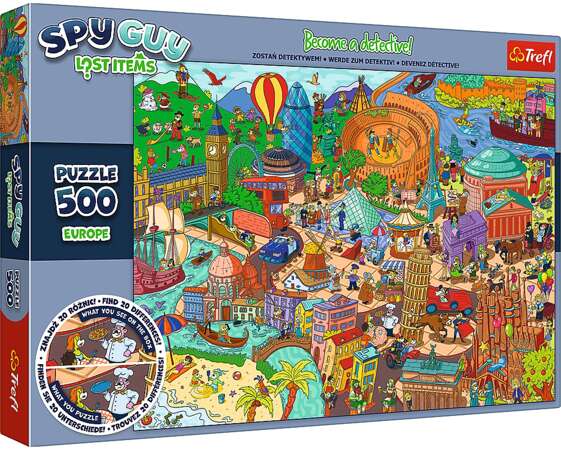 Trefl Puzzle 500 Spy Guy Fundsachen: Europa