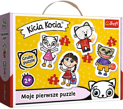 Trefl Puzzle Baby Klassisch Fröhlich Kicia Kocia