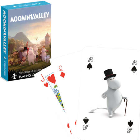 Waddingtons No1 Moomins Valley Kartenspiel mit 54 Karten