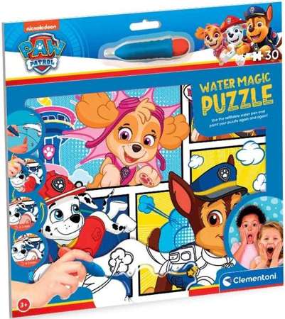 Wasser-Magie-Puzzle Paw Patrol 30 Teile